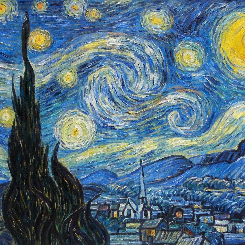 starry night schilderij
